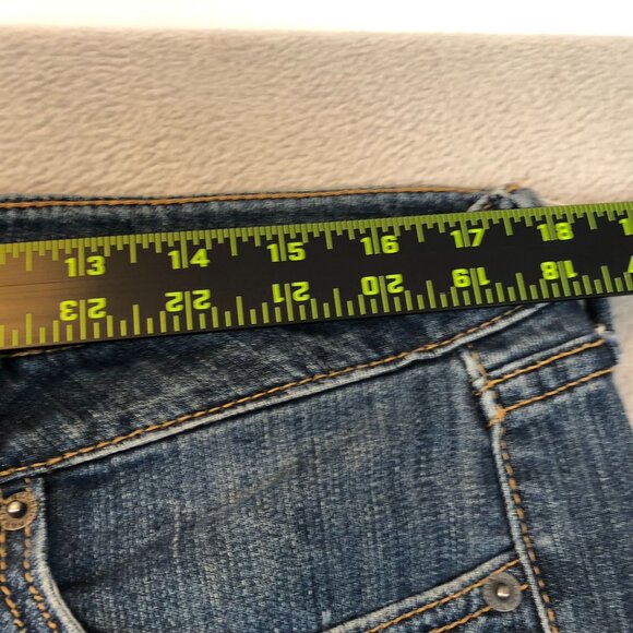Banana Republic Women Bootcut Jeans Size 32/14 Blue Denim Medium Wash Casual Y2K - Picture 5 of 12